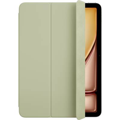Une tablette avec un écran orange montre une housse orange qui recouvre partiellement l'appareil.