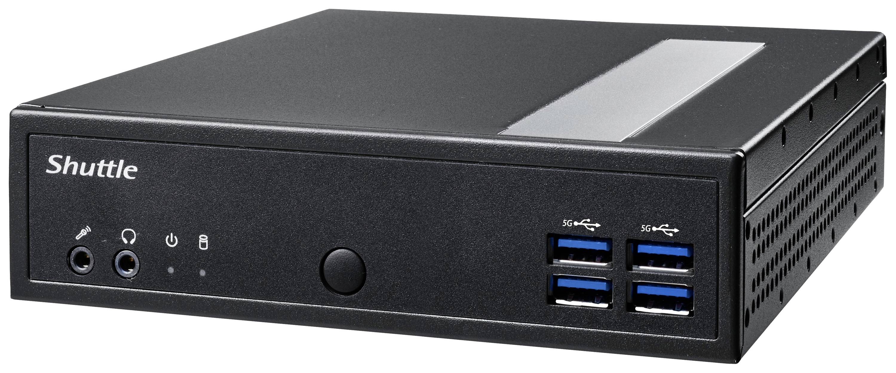 Shuttle Mini-PC (HTPC) DL30N N100 3.4 GHz 16 GB RAM 500 GB SSD Intel UHD Win 11 Pro Shuttle DL30N PC