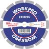 WorkPro GSOSSE-3 Disque à tronçonner 180 mm 1 pc(s) Céramique, Porcelaine, Marbre, Brique, Verre, pierre à chaux, Granite, Pierre naturelle, Grès