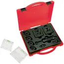 TOOLCRAFT TO-9610284 Estampeuse Ø22-34,3mm + 33.5x33.5 mm + 45x45 mm