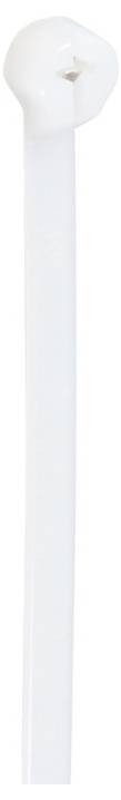 TRU COMPONENTS TC-12814160 Serre-câble 370 mm 4.8 mm naturel avec languette métallique, résiste aux produits chimiques 100 pc(s)
