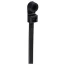 TRU COMPONENTS TC-12814176 Serre-câble 400 mm 7.6 mm noir avec embase à visser, stable aux intempéries et aux UV 100 pc(