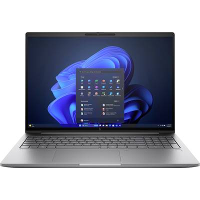Un ordinateur portable avec un système d'exploitation Windows affiche l'écran d'accueil avec des icônes d'applications et de programmes sur un fond bleu.