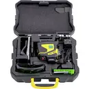Prexiso PLC3-360G Laser à lignes 360° Laser vert, avec laser à 360°, batterie incluse, boîtier inclus Portée (max.): 60