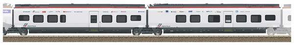 TRIX H0 23284 Lot de wagons supplémentaires H0 1 pour le Rabe 501 Giruno de la SBB