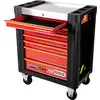 KS Tools 873.0007 Servante d'atelier Tôle d'acier Couleur: noir, rouge