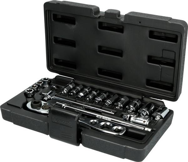 KS Tools 1300300 Jeu de clés à douille métrique 1/4", 5/16" (8 mm), 3/8"  130.0300
