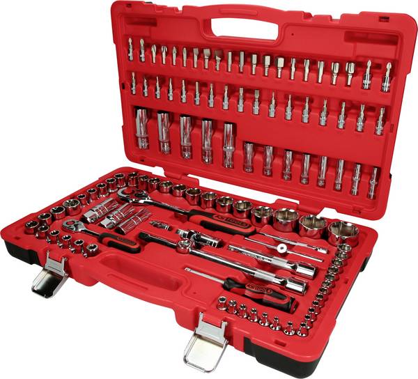 KS Tools 9580711 Jeu de clés à douille  1/4", 1/2"  958.0711
