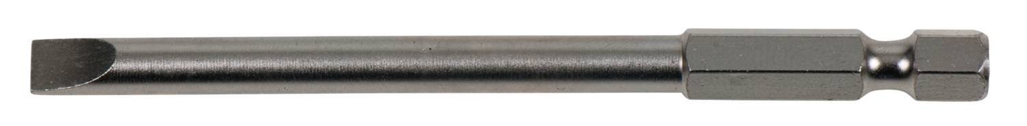Un extracteur de vis en argent sous forme de tige métallique cylindrique, utilisé pour retirer des vis endommagées.