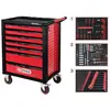 KS Tools 826.7215 Servante d'atelier Tôle d'acier Couleur: noir, rouge