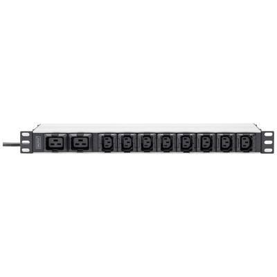'Barrette PDU réseau avec 12 emplacements, montée en rack, pour la distribution électrique dans les centres de données ou les salles de serveurs.'