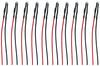 TAMS Elektronik 81-50060-10-C LED avec fils de raccordement blanc froid 10 pc(s)