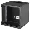 Digitus DN-49101 Boîtier mural 10" (l x H x P) 315 x 325 x 300 mm 6 UH noir, noir (RAL 9005)