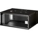 Digitus DN-49201 Boîtier mural 19" (l x H x P) 540 x 240 x 400 mm 4 UH noir, noir (RAL 9005)