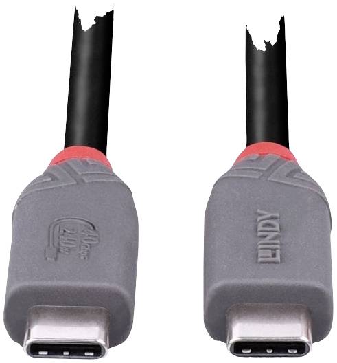 Deux câbles USB-C endommagés avec des extrémités arrachées.