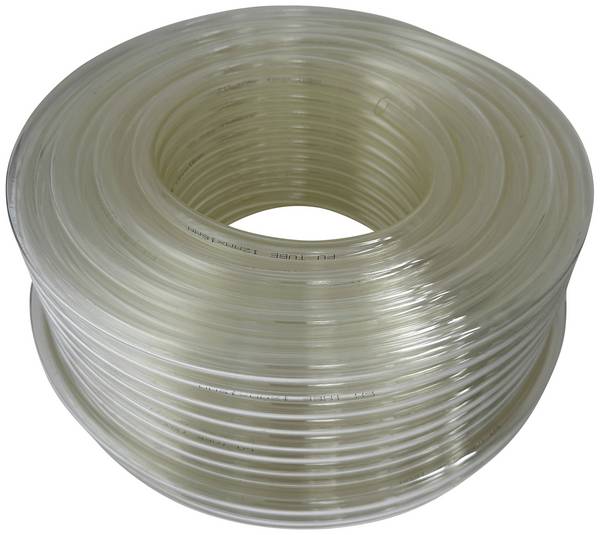 TRU COMPONENTS Tuyau d'air comprimé TC-12832968 PU8X5 Transparent Polyuréthane transparent Diamètre intérieur: 5 mm 10 bar 100 m