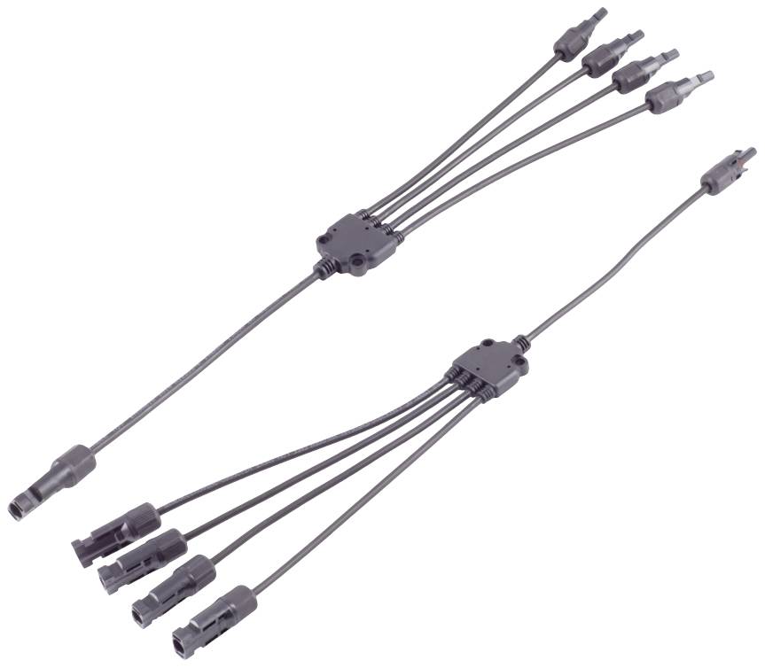 BKL Electronic 2800028 4/1 Connecteur en Y 6 mm² Longueur de câble 0.60 m
