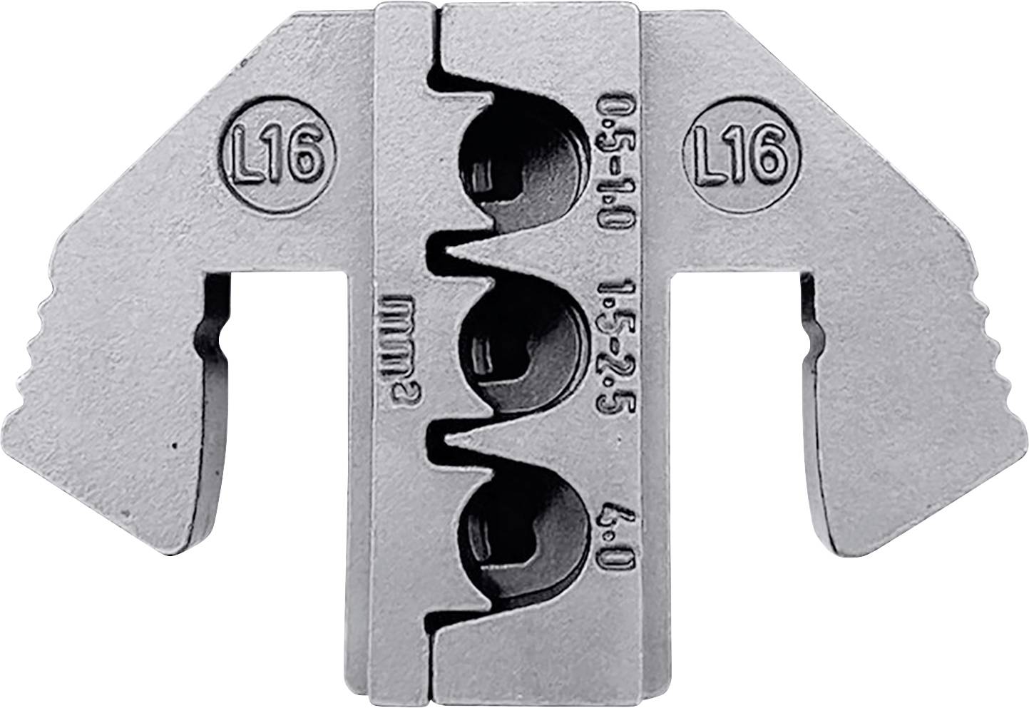 TOOLCRAFT TO-9625857 Matrice à sertir pour contact plat MCP, pour contact plat SPT 0.5 à 4 mm²