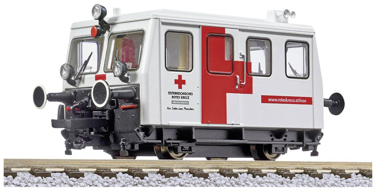 Liliput L133041 H0 Motordraisine Österreichisches Rotes Kreuz der ÖBB