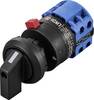 TRU COMPONENTS TC-LW26-20 6C04/2C55I Commutateur à cames 20 A 690 V 1 x 60 ° noir, gris 1 pc(s)