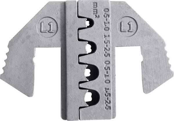 TOOLCRAFT  TO-9627219 Matrice à sertir pour contact JPT, pour contact plat MCP  0.5 à 2.5 mm²