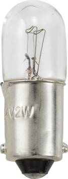TRU COMPONENTS TC-12842724 Ampoule incandescente miniature 24 V 2 W BA9s  blanc chaud 1 pc(s)