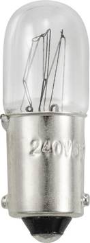 TRU COMPONENTS TC-12842732 Petite ampoule tubulaire 240 V 3 W BA9s  blanc chaud 1 pc(s)