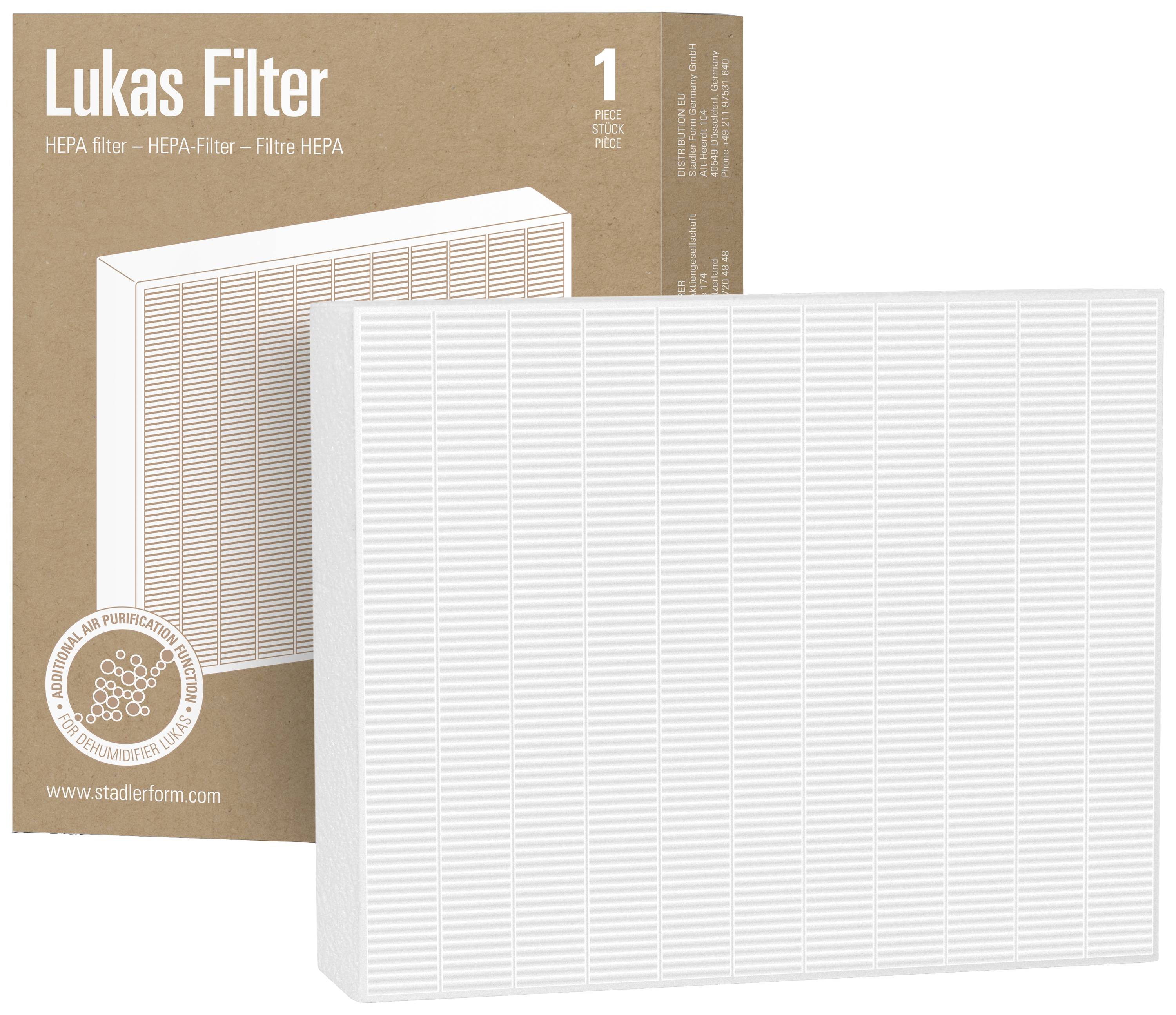 Filtre HEPA Stadler Form Lukas-Filter 60 m³