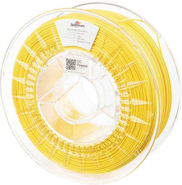 Spectrum Filaments 80107 PLA Pro Filament PLA Pro résiste aux chocs 1.75 mm 1000 g bahama yellow, jaune  1 pc(s)