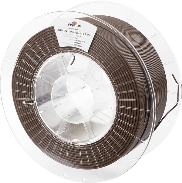 Spectrum Filaments 80420 PLA Pro Filament PLA Pro résiste aux chocs 1.75 mm 1000 g chocolate brown, marron  1 pc(s)