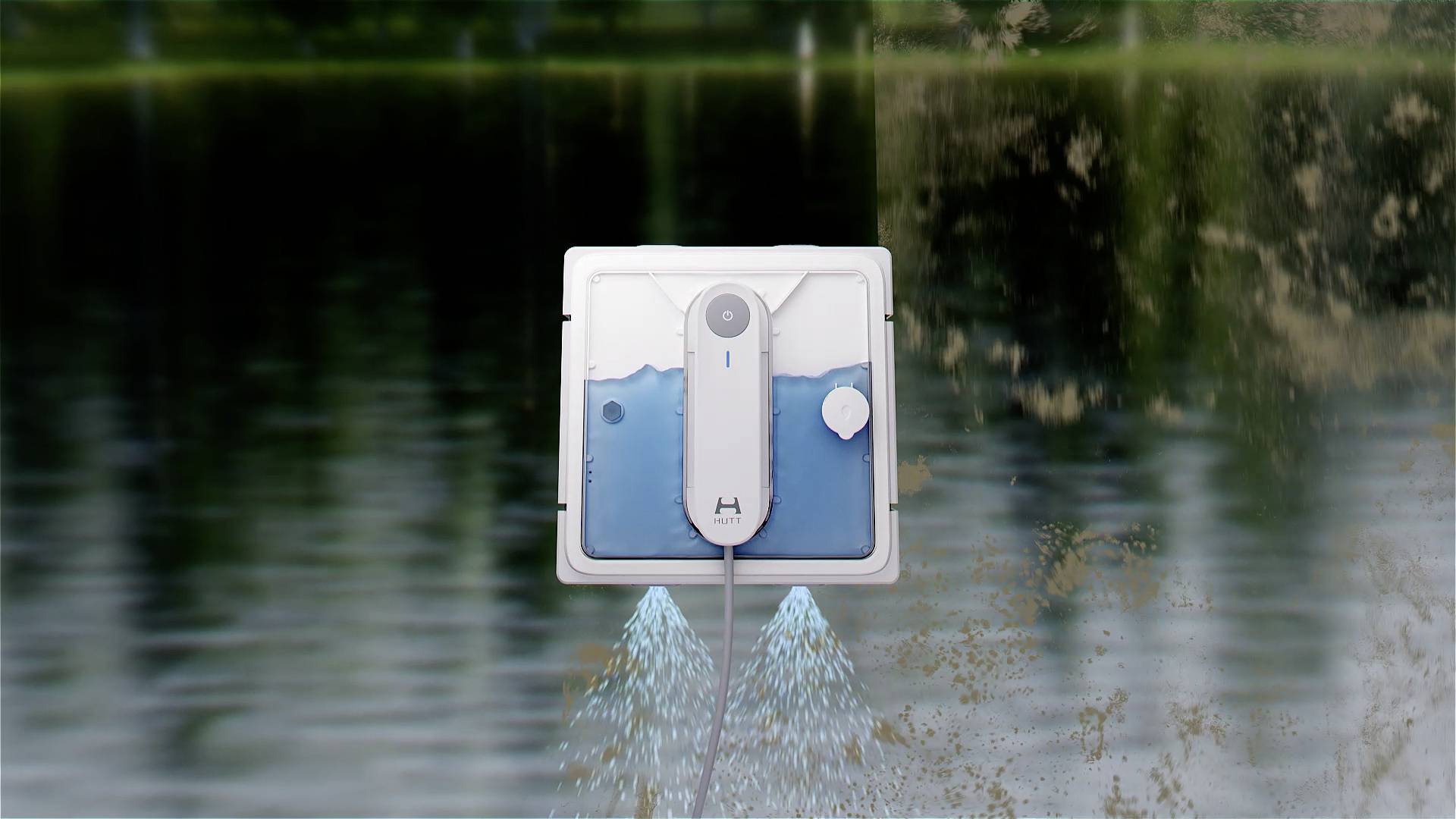 Hutt W9 Robot lave-vitre blanc-6