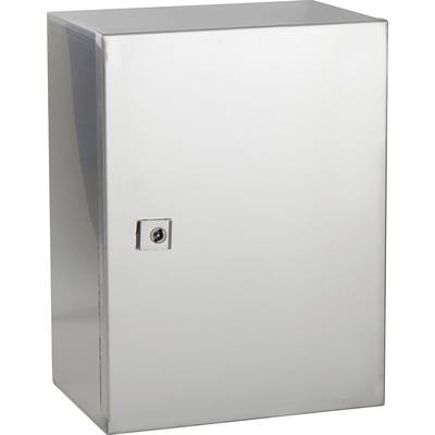 Boîtier métallique avec une fente pour un cadenas sur la face avant, adapté pour sécuriser des composants électriques.