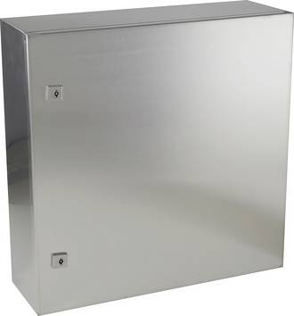 TRU COMPONENTS TC-SS606020 Armoire de commande 60 x 60 x 20 acier inoxydable gris clair 1 pc(s)