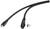 Un câble USB-C noir avec connecteur coudé et adaptateur magnétique. Compatible avec les appareils prenant en charge la charge rapide.