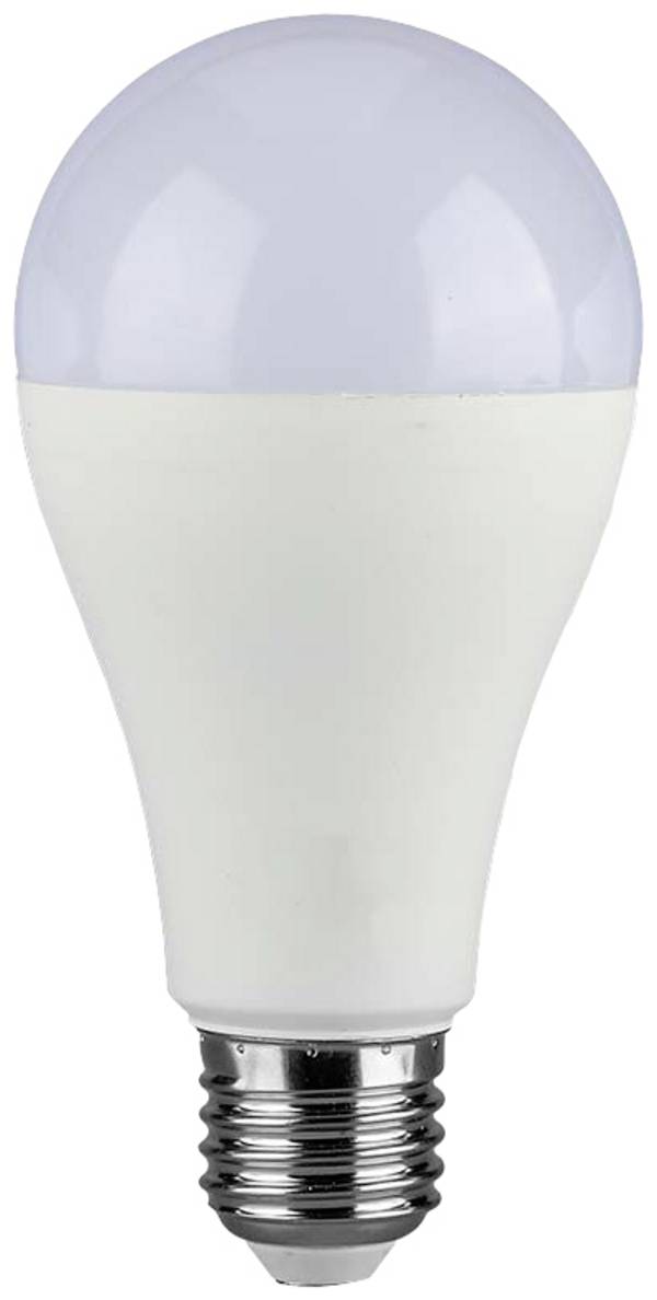 V-TAC 214453 LED CEE F (A - G) E27  15 W = 100 W blanc chaud (Ø x L) 125 mm x 64 mm  1 pc(s)