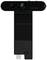 Une webcam noire avec connexion USB et plusieurs objectifs, adaptée aux appels vidéo ou aux enregistrements en haute résolution.