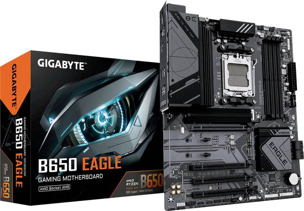 Gigabyte B650 EAGLE Carte mère Socket (PC) AMD® AM5 Facteur de forme (détails) ATX Chipset de la carte mère AMD® B650