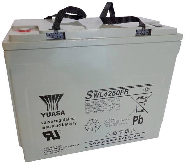 Yuasa  SWL4250FR Batterie au plomb 12 V 150 Ah plomb (AGM) (l x H x P) 341 x 281 x 173 mm  auto-décharge réduite