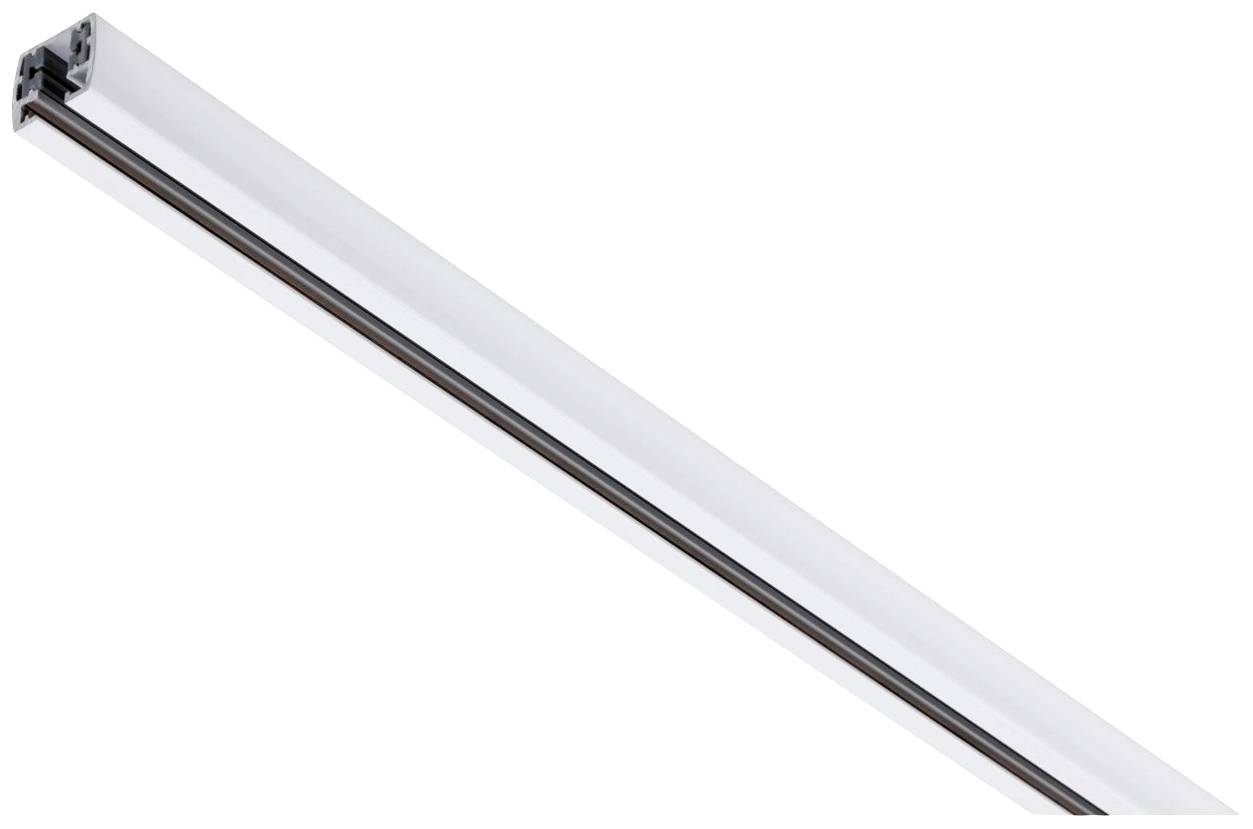 Un long objet rectangulaire transparent avec une bande sombre, probablement un couvercle ou un boîtier de protection.