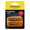 Deux clés USB orange de la marque 'Intenso', capacité de 64 Go, dans un emballage portant l'inscription 'Rainbow Line'.