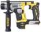 'Marteau perforateur sans fil DEWALT 20V XR Brushless en jaune et noir avec poignée supplémentaire pour une prise stable.'