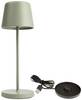 Deko Light 620203 Canis Mini Lampe de poche LED sans fil 2.3 W blanc chaud vert-gris