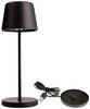 Deko Light 620208 Canis Mini Lampe de poche LED sans fil 2.3 W blanc chaud noir
