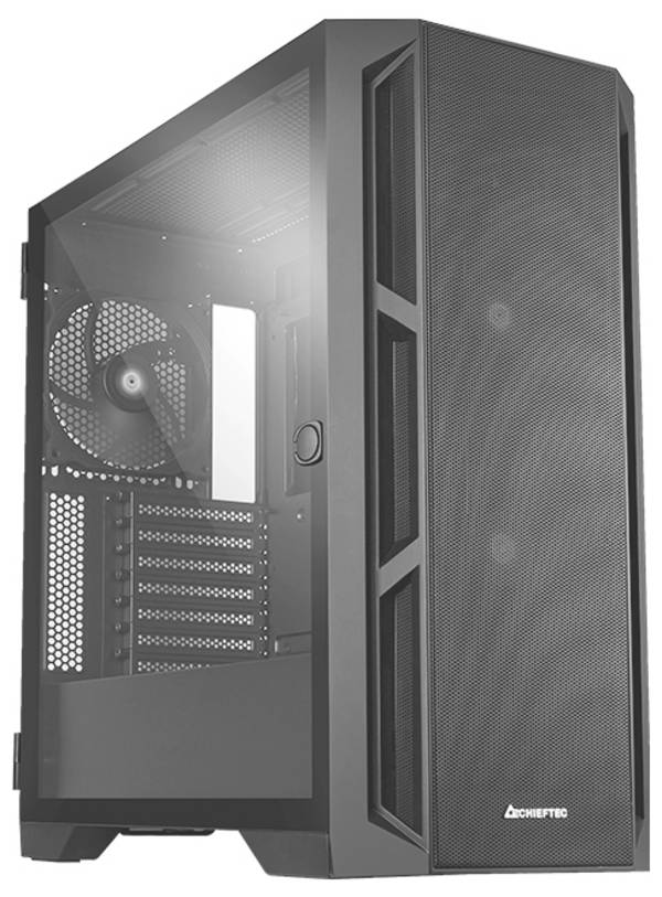 Tour midi Chieftec GA-01B-M-OP Boîtier PC noir