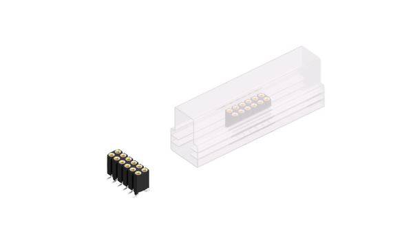 Fischer Elektronik Barrette femelle (de précision) Nbr de rangées: 2 10025988 10 pc(s)