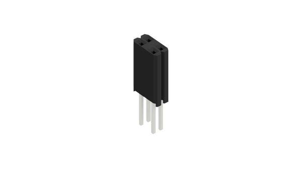 Fischer Elektronik Barrette femelle (standard) Nbr de rangées: 2 10027505 10 pc(s)-0