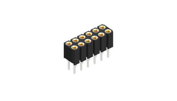 Fischer Elektronik Barrette femelle (de précision) Nbr de rangées: 2 10027692 10 pc(s)-0