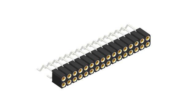 Fischer Elektronik Barrette femelle (de précision) Nbr de rangées: 2 10027927 10 pc(s)-0