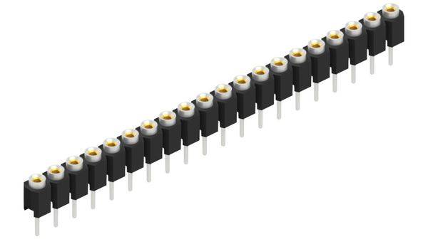 Fischer Elektronik Barrette femelle (de précision) Nbr de rangées: 1 10039738 10 pc(s)-0