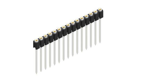 Fischer Elektronik Barrette femelle (de précision) Nbr de rangées: 1 10040332 10 pc(s)-0